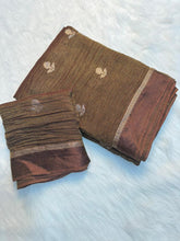 Load image into Gallery viewer, Marvellous Wedding Wear Viscose Tissue Weaving Silk Zari Work Fancy Designer Saree With Blouse
