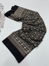 Load image into Gallery viewer, Redolent Function Wear Pure Soft Crape Silk Ajrak Printed Rich Pallu Fancy Designer Saree For Women
