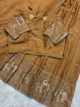 Load image into Gallery viewer, Attractive Festive Wear Crush Silk Embroidery Work Designer Lehenga Choli With Duppta
