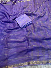 Load image into Gallery viewer, Adorable Party Wear Pure Viscose Jacquard Design n Border Fancy Designer Saree With Elegant Blouse Piece
