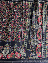 Load image into Gallery viewer, Scrupulous Party Wear Pure Soft Kashmiri Cotton Silk Designer Printed n Rich Pallu Saree With Blouse Piece
