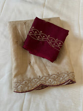 Load image into Gallery viewer, Attractive Festive Wear Rangoli Silk Embroidery Butti Work Fancy Designer Saree For Wedding
