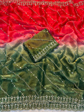 Load image into Gallery viewer, Dazzling Party Wear Silk Sequence Work Fancy Designer Saree With Elegant Blouse Piece

