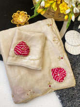 Load image into Gallery viewer, Opulent Festive Wear Soft Silk Handwork Fancy Designer Saree With Blissful Blouse Piece
