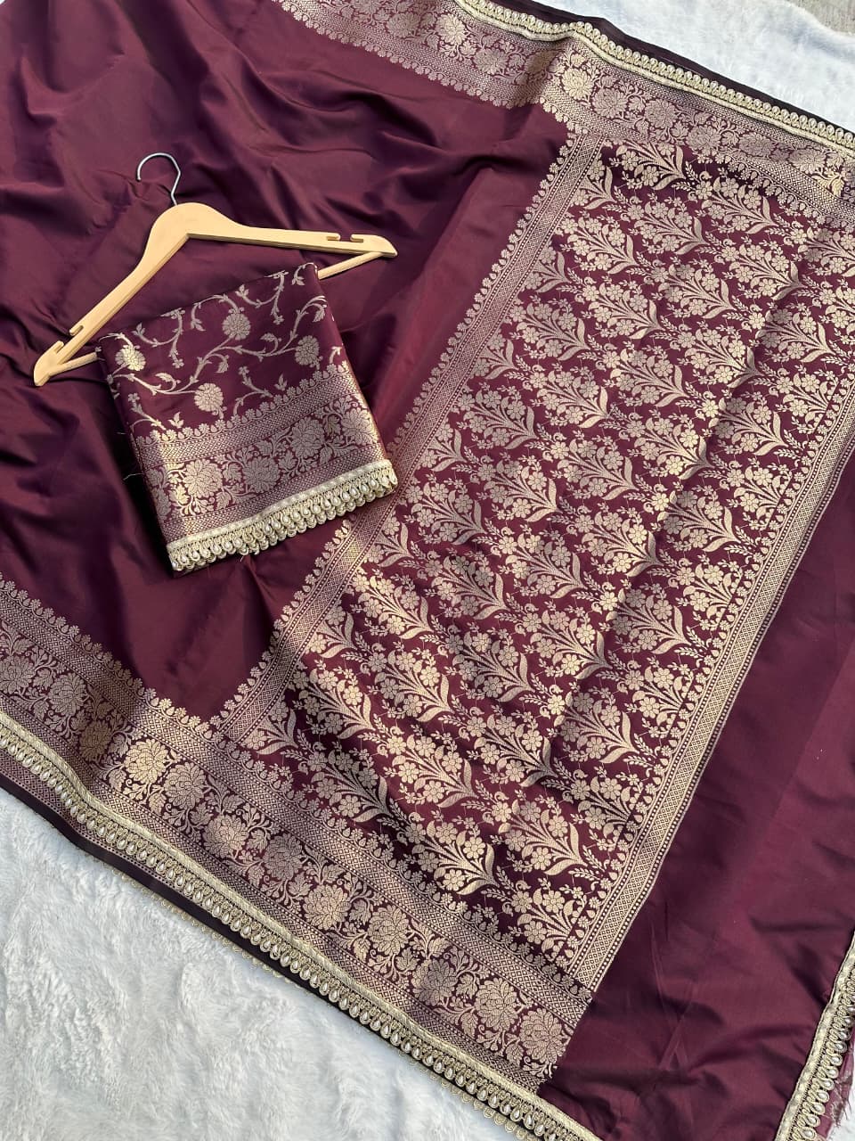 Charismatic Wedding Wear Banarasi Soft Silk Rich Pallu Jacquard Border Designer Saree