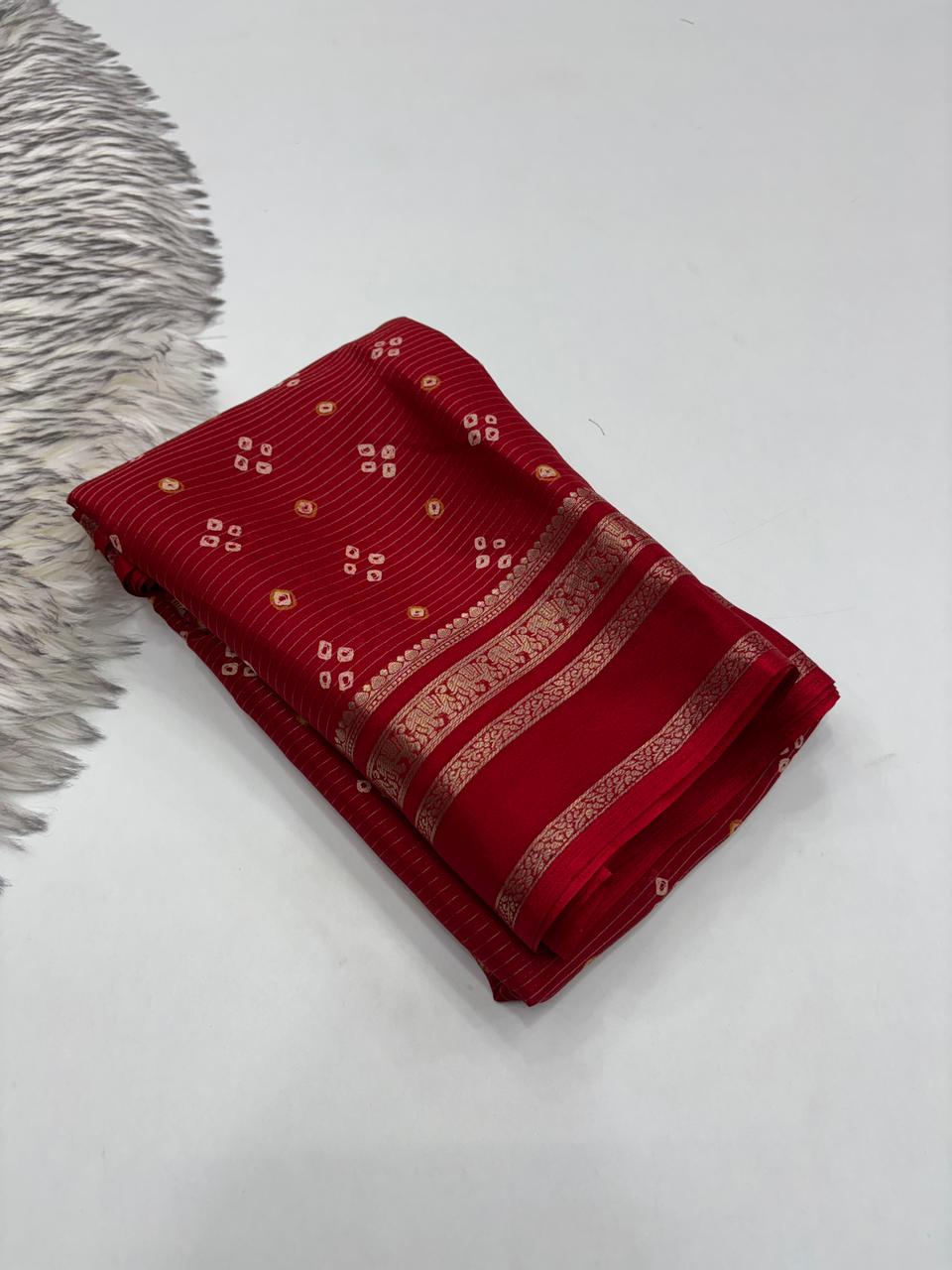 Splendorous Function Wear Pure Soft Dola Silk Jacquard Border Rich Pallu Fancy Saree For Women