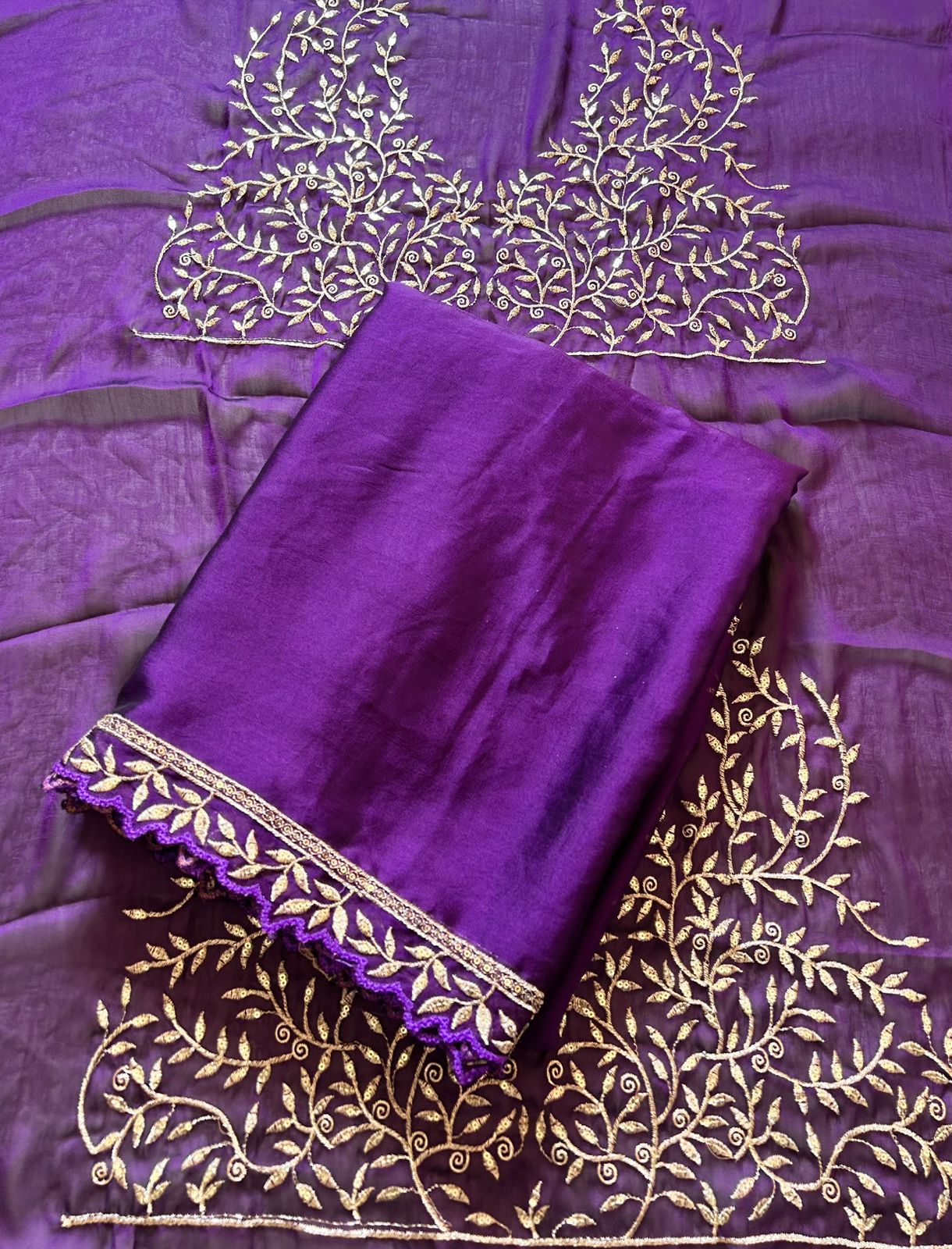 Groovy Function Wear Rangoli Silk Zari Embroidery Sequence Work Designer Saree With Blouse Piece