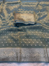 Load image into Gallery viewer, Impressive Function Wear Viscose Tissue Silk  Jacquard Weaving Work Designer Saree With Blouse
