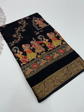 Load image into Gallery viewer, Graceful Party Wear Pure Soft Silk Jacquard Border Fancy Designer Saree With Blouse
