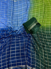 Load image into Gallery viewer, Charming Festive Wear Soft Viscose Satin Border Zari Work Fancy Designer Saree With Unstitched Blouse
