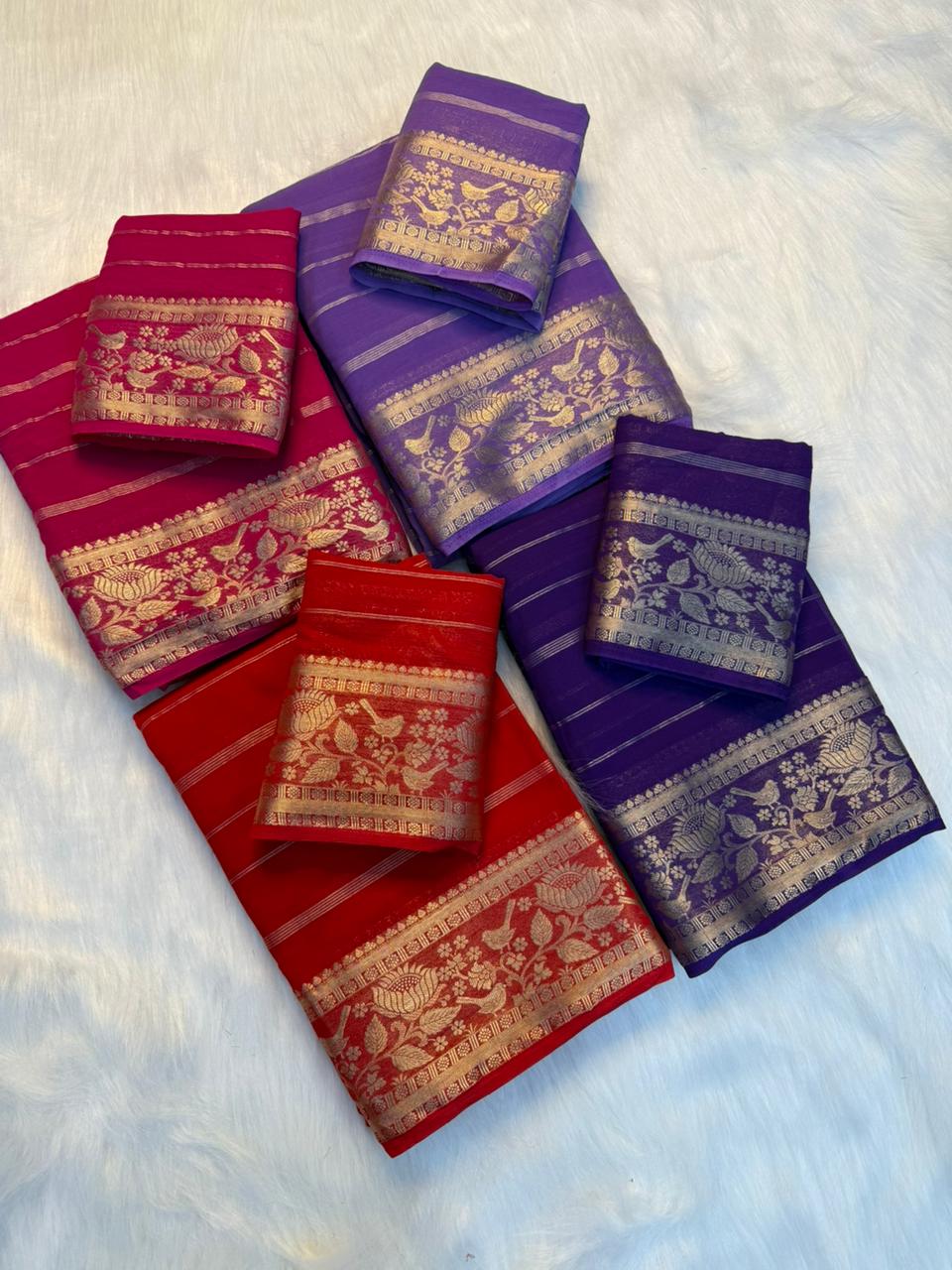 Graceful Function Wear Pure Viscose Jacquard Weaving Work Fancy Designer Saree