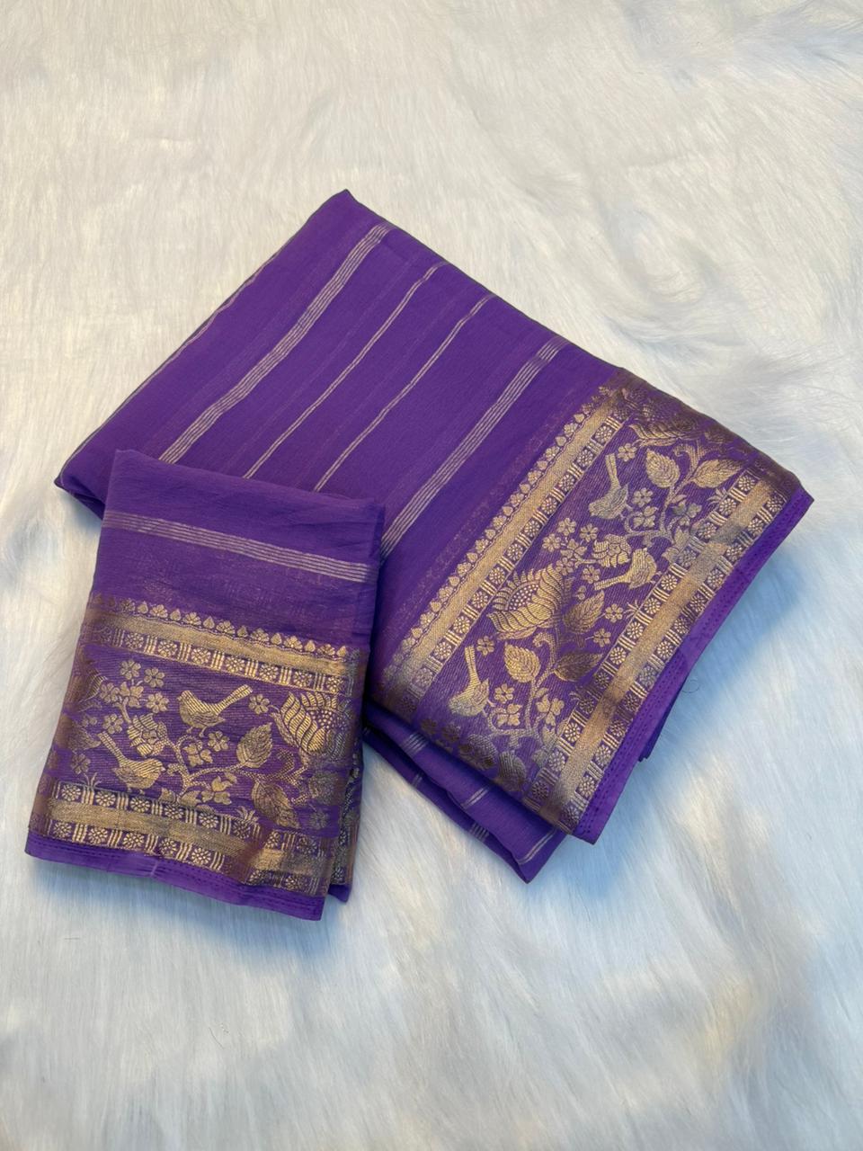 Graceful Function Wear Pure Viscose Jacquard Weaving Work Fancy Designer Saree