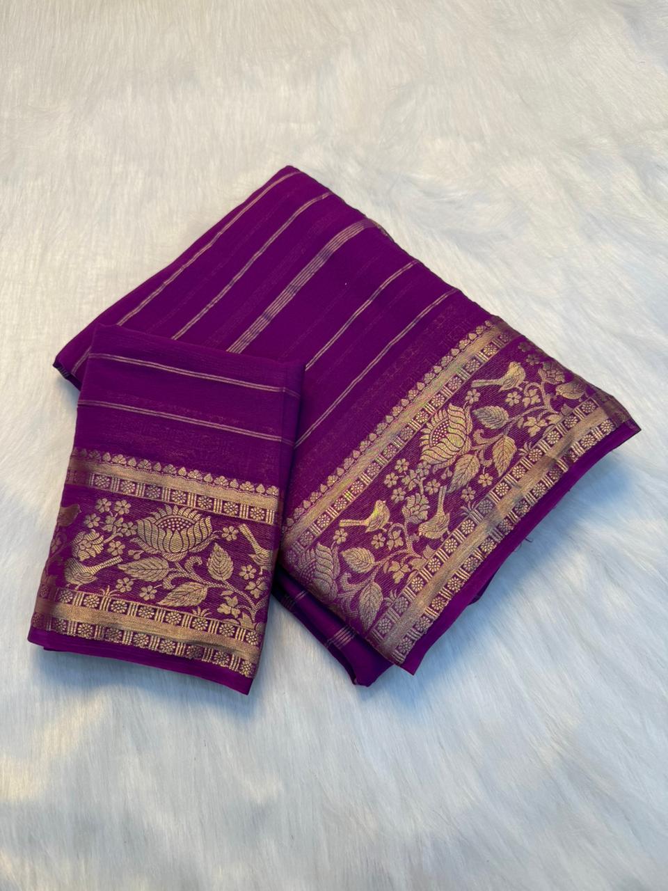 Graceful Function Wear Pure Viscose Jacquard Weaving Work Fancy Designer Saree