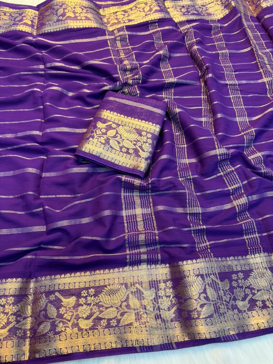 Graceful Function Wear Pure Viscose Jacquard Weaving Work Fancy Designer Saree