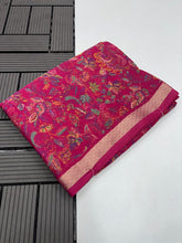 Load image into Gallery viewer, Marvellous Party Wear Pure Chiffon Organza Silk Zari Border Designer Saree With Blouse
