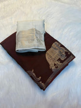 Load image into Gallery viewer, Desirable Party Wear Pure Soft Viscose Silk Zari Work Fancy Designer Saree With Contrast Blouse Piece
