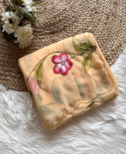 Load image into Gallery viewer, Glorious Party Wear Soft Georgette Handbrush With Handwork Fancy Designer Saree With Blouse Piece
