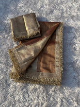 Load image into Gallery viewer, Glamorous Wedding Wear Banarasi Tissue Silk Jacquard n Heavy Lace Work Fancy Designer Saree
