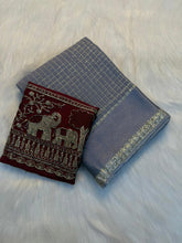 Load image into Gallery viewer, Charming Festive Wear Pure Viscose Georgette Handwork Fancy Designer Saree With Elegant Blouse Piece
