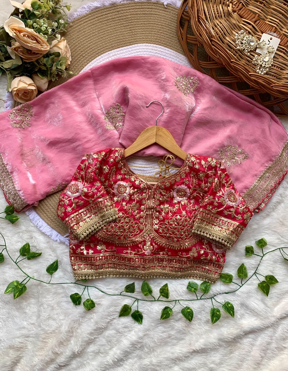 Groovy Party Wear Soft Satin Silk Embroidery n Sequence Work Fancy Designer Saree With Stitched Blouse Piece