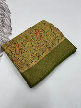 Load image into Gallery viewer, Graceful Festive Wear Pure Soft Silk Print With Jacquard Border Fancy Designer Saree For Women
