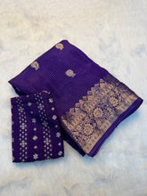 Load image into Gallery viewer, Opulent Festive Wear Viscose Jacquard Weaving Work Fancy Designer Saree With Blouse Piece
