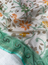Load image into Gallery viewer, Blossom Festive Wear Cotton Thread n Mirror Work Fancy Designer Saree With Unstitched Blouse
