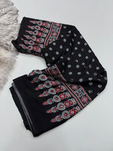 Load image into Gallery viewer, Divine Party Wear Satin Silk Print Rich Pallu n Mirror Work Fancy Saree With Blouse Piece
