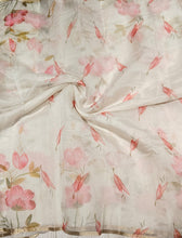 Load image into Gallery viewer, New Party Wear Soft Organza Silk Flower Print Work Designer Saree
