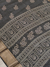 Load image into Gallery viewer, New Party Wear Pure Soft Dola Silk Jacquard Border Fancy Saree
