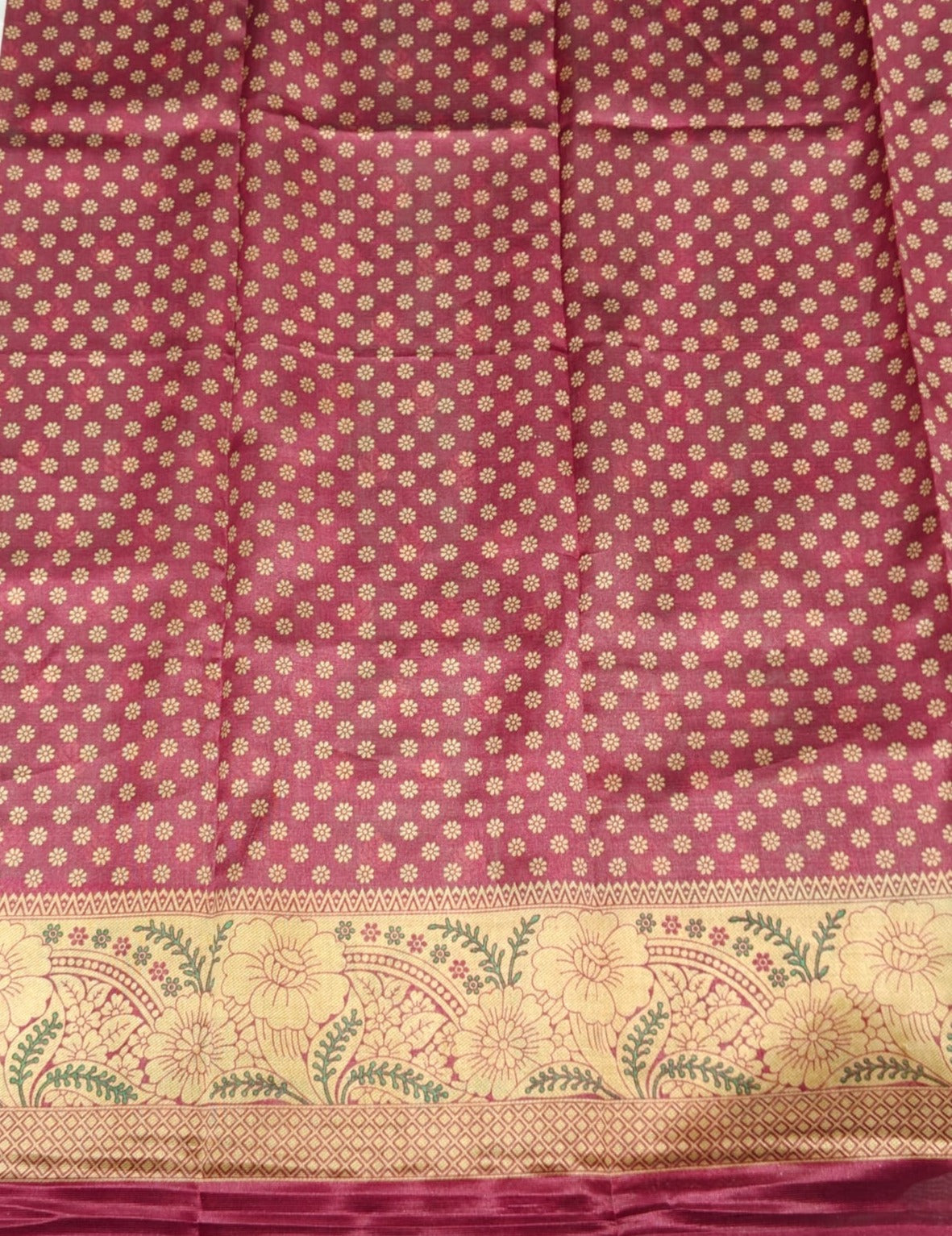 Festive Wear Banarasi Silk Jacquard Border Saree With Blouse Piece