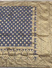 Load image into Gallery viewer, New Party Wear Banarasi  Silk Jacquard Border Saree With Blouse Piece
