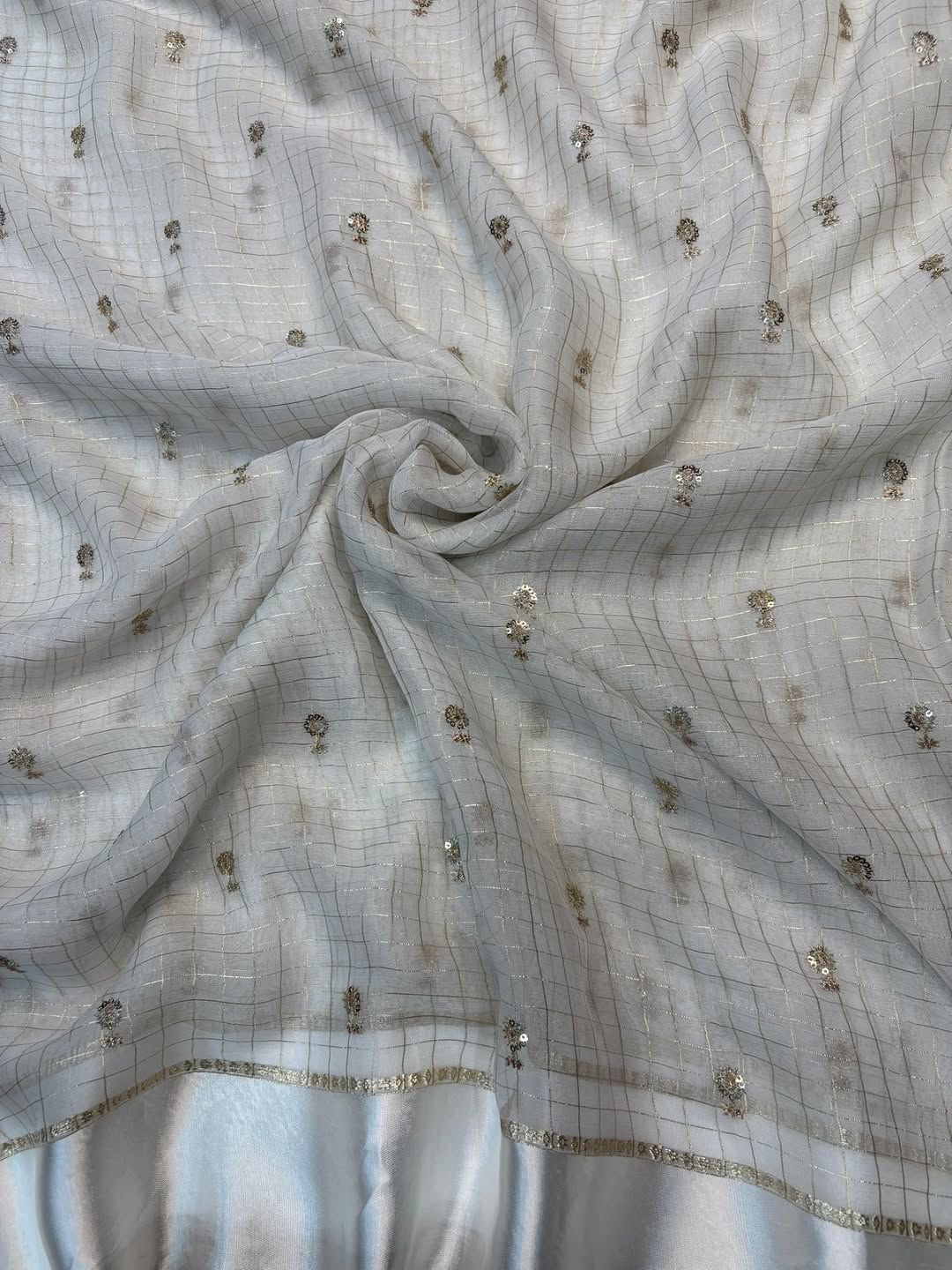 Captivating Festive Wear Pure Viscose Georgette Sequence Work Fancy Designer Saree With Contrast Blouse Piece