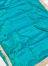 Load image into Gallery viewer, New Function Wear Silk Lace Border Saree With Blouse Piece
