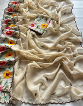 Load image into Gallery viewer, Marvellous Function Wear Organza Silk Embroidery Work Fancy Saree With Blouse Piece
