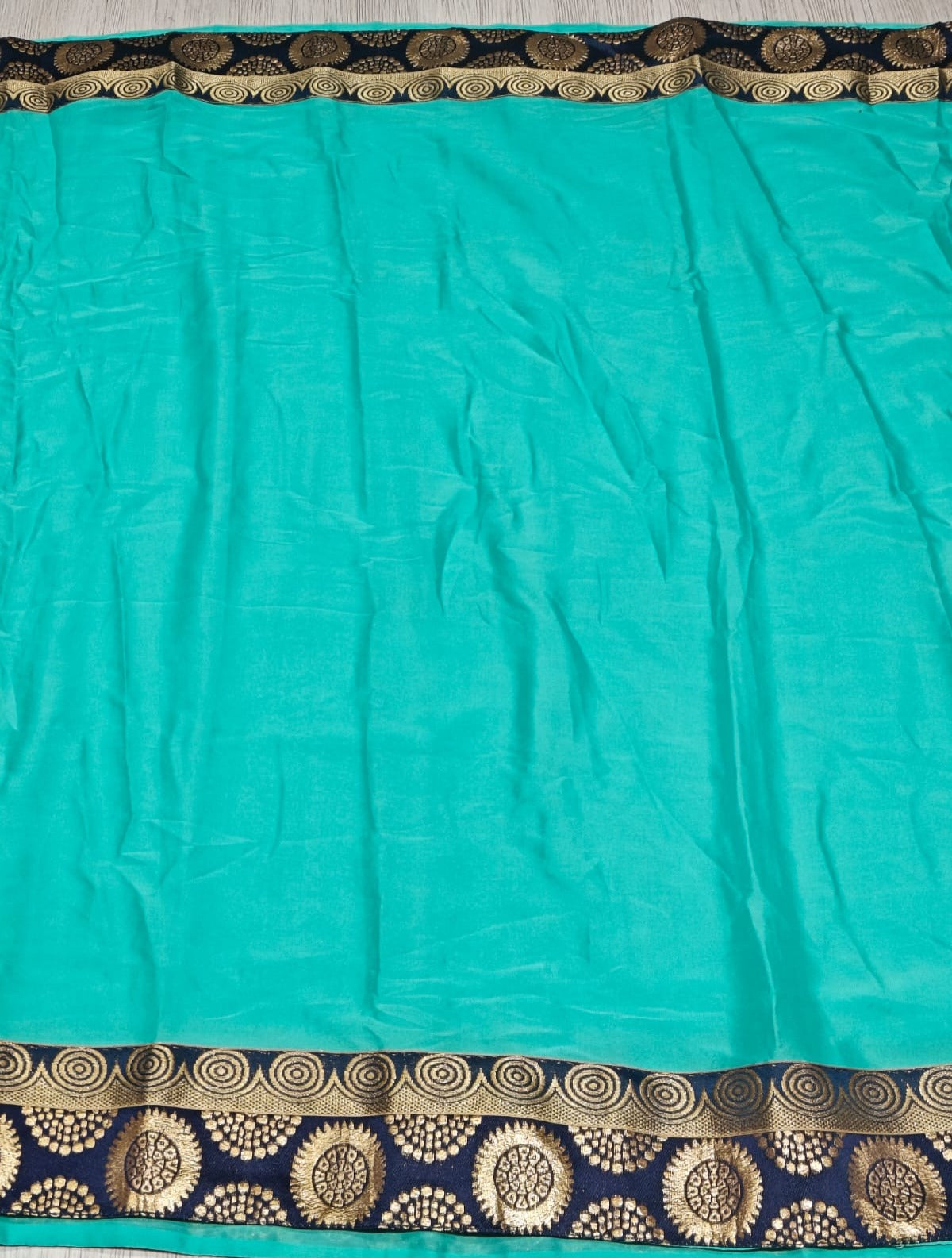 Function Wear Silk Lace Border Saree With Blouse Piece