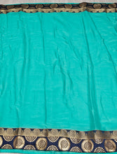 Load image into Gallery viewer, Function Wear Silk Lace Border Saree With Blouse Piece
