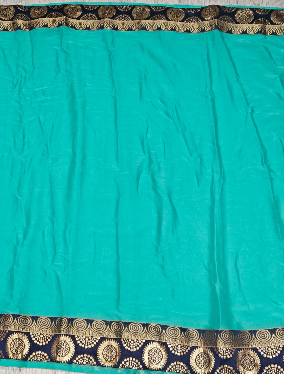 Function Wear Silk Lace Border Saree With Blouse Piece