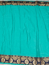 Load image into Gallery viewer, Function Wear Silk Lace Border Saree With Blouse Piece
