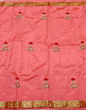 Load image into Gallery viewer, New Party Wear Silk Lace Border Saree With Blouse Piece
