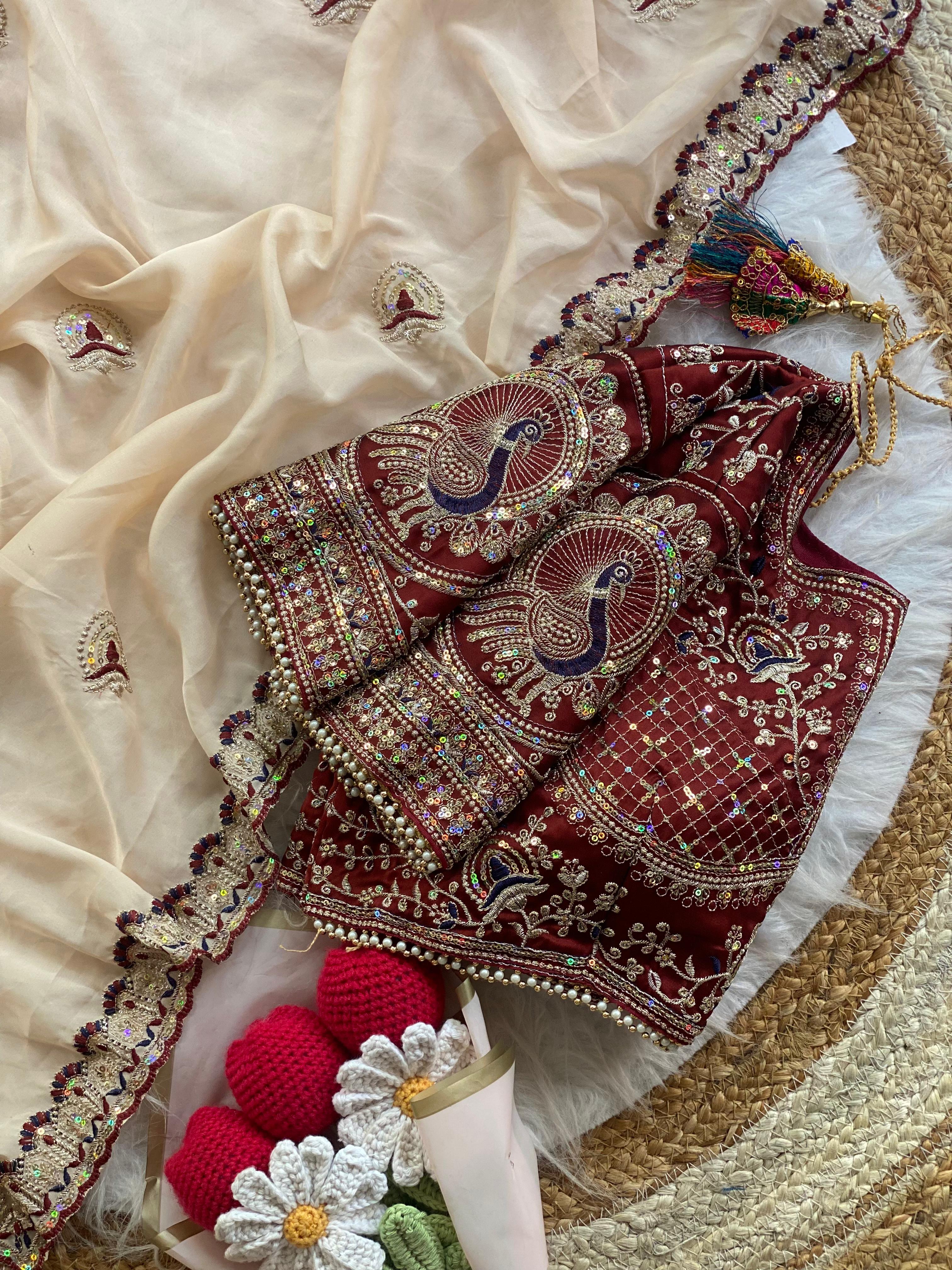 Groovy Functon Wear Rangoli Silk Embroidery Sequence Work Designer Saree With Stiched Blouse