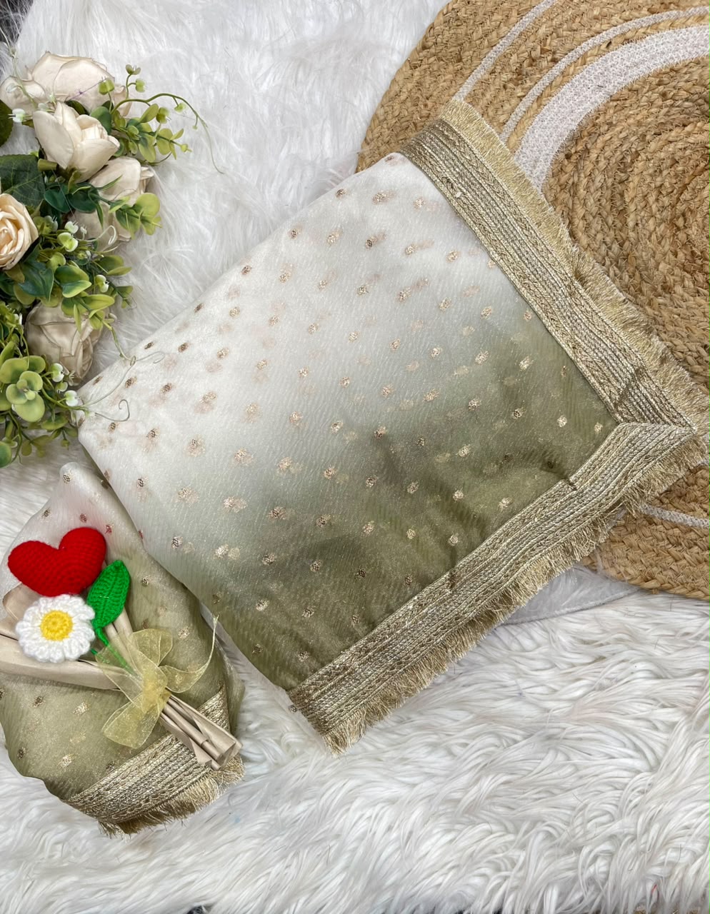 Confounding Festive Wear Silk Zari Weaving Work With Golden Border Saree For Occasion