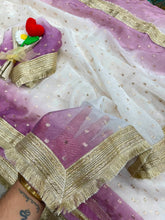 Load image into Gallery viewer, Confounding Festive Wear Silk Zari Weaving Work With Golden Border Saree For Occasion
