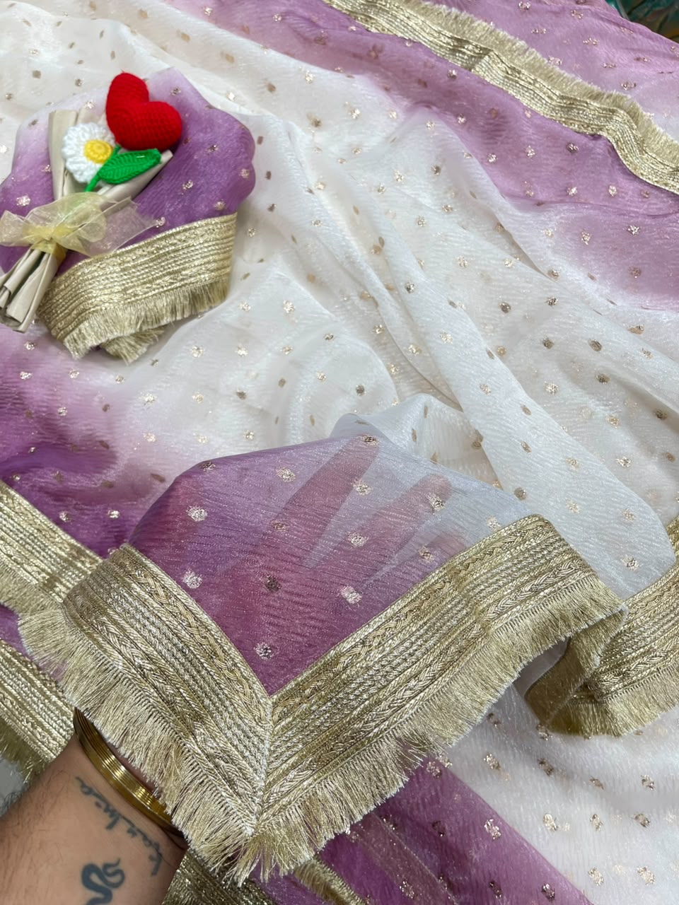 Confounding Festive Wear Silk Zari Weaving Work With Golden Border Saree For Occasion