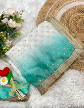 Load image into Gallery viewer, Confounding Festive Wear Silk Zari Weaving Work With Golden Border Saree For Occasion
