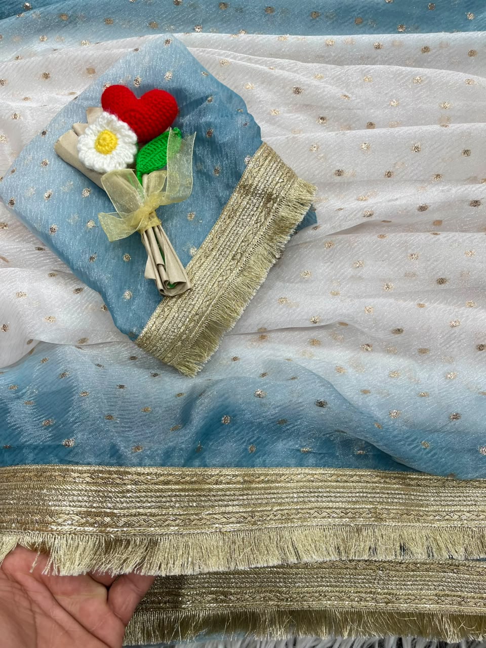 Confounding Festive Wear Silk Zari Weaving Work With Golden Border Saree For Occasion