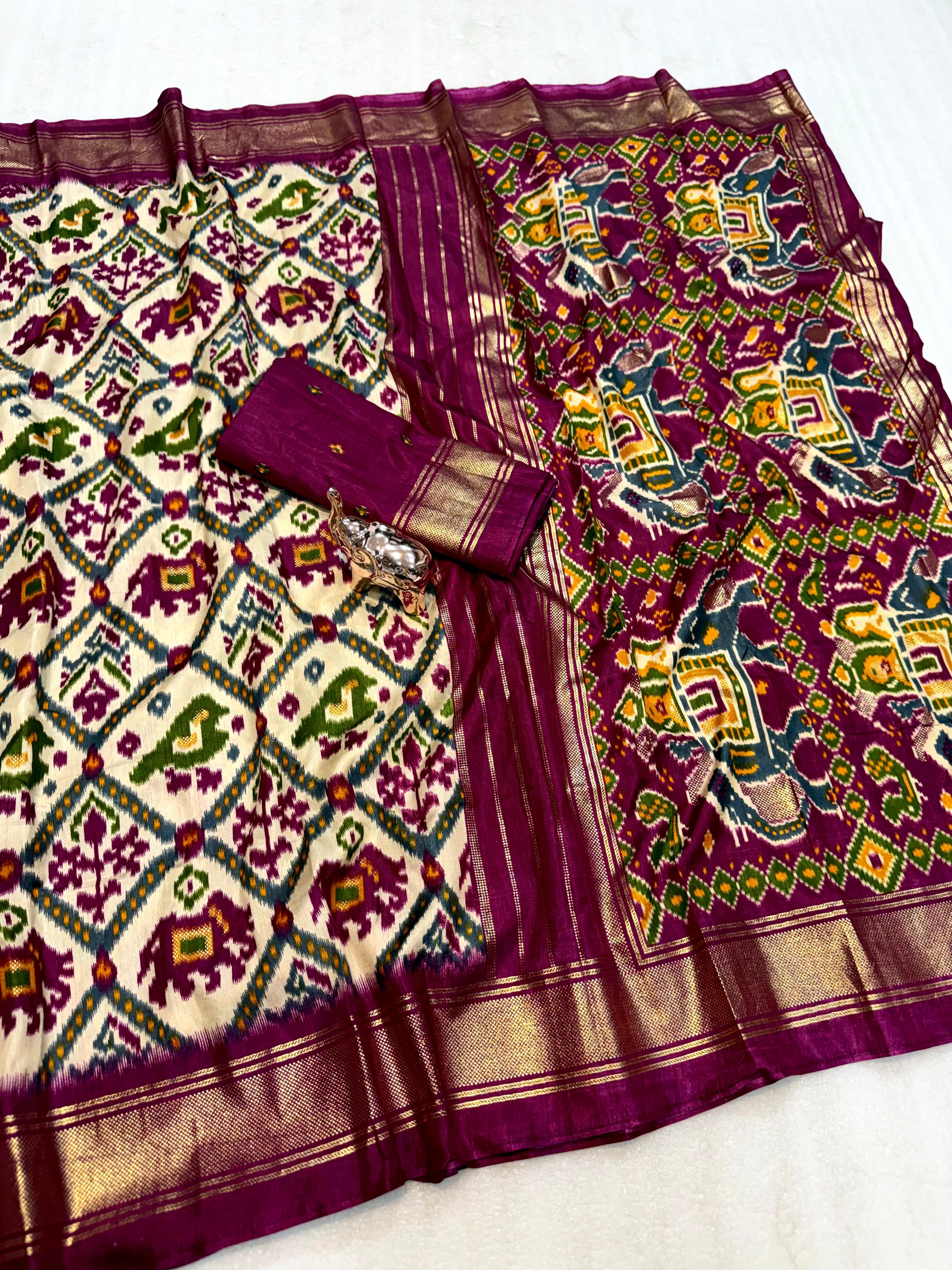 Incredible Function  Wear Soft Viscose Dola Crape Silk Jacquard Border Designer Saree With Blouse Piece