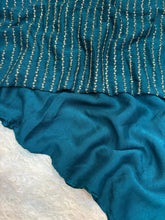 Load image into Gallery viewer, Gratifying Party Wear Crush Silk Heavy Beads Work Fancy Saree With Blouse Piece

