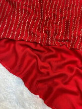 Load image into Gallery viewer, Gratifying Party Wear Crush Silk Heavy Beads Work Fancy Saree With Blouse Piece
