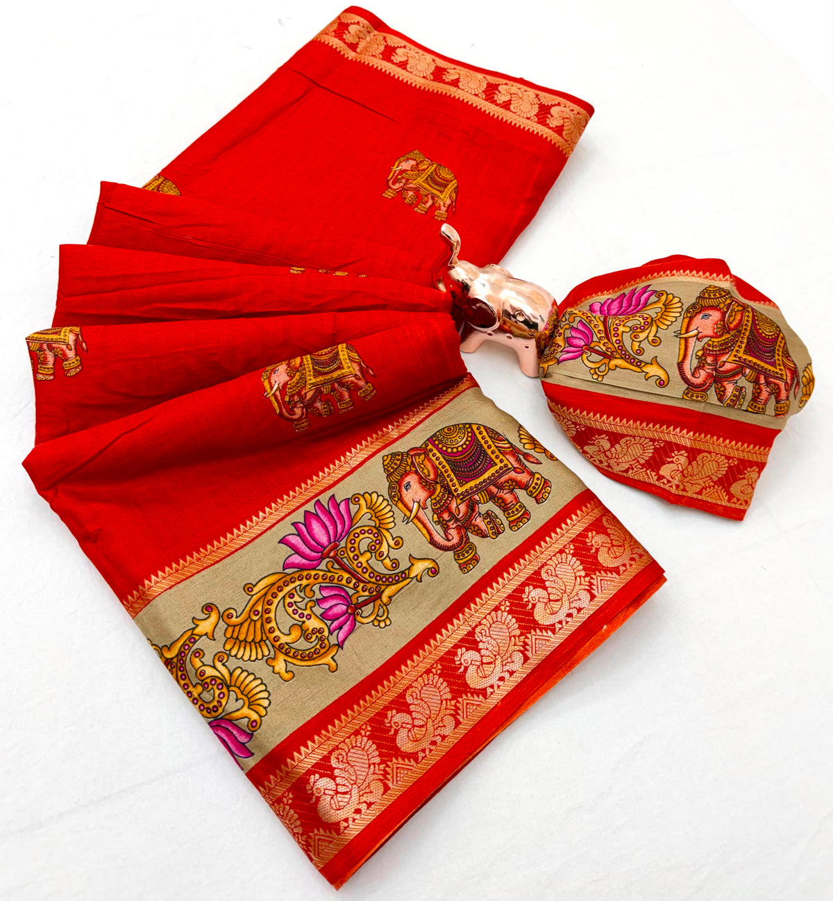 Traditional Function Wear Soft Viscose Silk Jacquard Design n Rich Pallu Fancy Saree With Blouse Piece